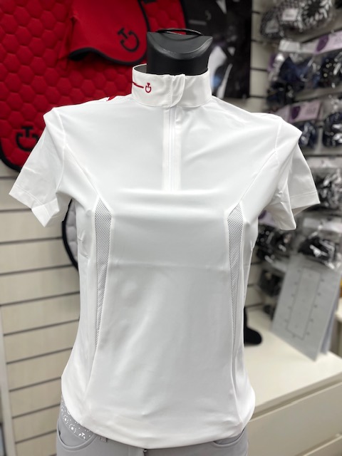 POLO DA CONCORSO CAVALLERIA TOSCANA REVO Donna, Manica Corta 